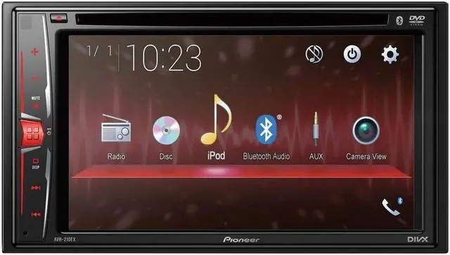Alt view image 11 of 12 - Pioneer AVH-200EX Multimedia DVD Receiver with 6.2" WVGA Display, and Built-in Bluetooth