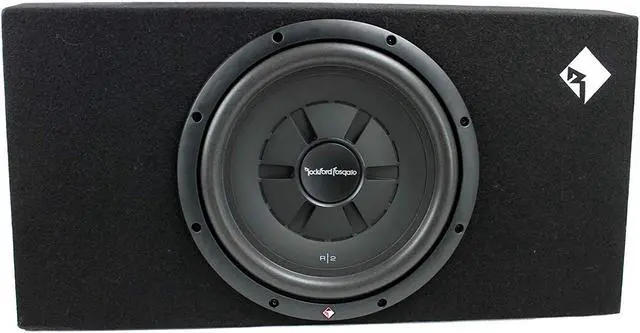 Alt view image 8 of 10 - Rockford Fosgate R2S-1X12 12" 500W Shallow Loaded Subwoofer Sub Enclosure