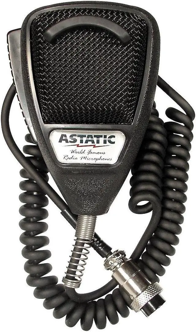 Alt view image 9 of 10 - 636L Noise Canceling 4-Pin CB Microphone  Black  Bulk