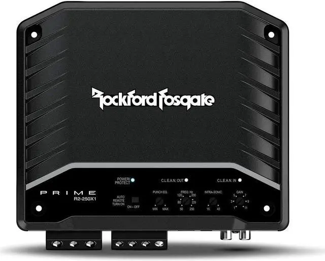 Main image of Rockford Fosgate R2-250X1 Prime Series mono subwoofer amplifier  250W RMS