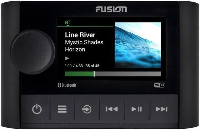 Main image of Fusion MS-SRX400 Marine AM/FM Zone Stereo Receiver w/WiFi & Bluetooth