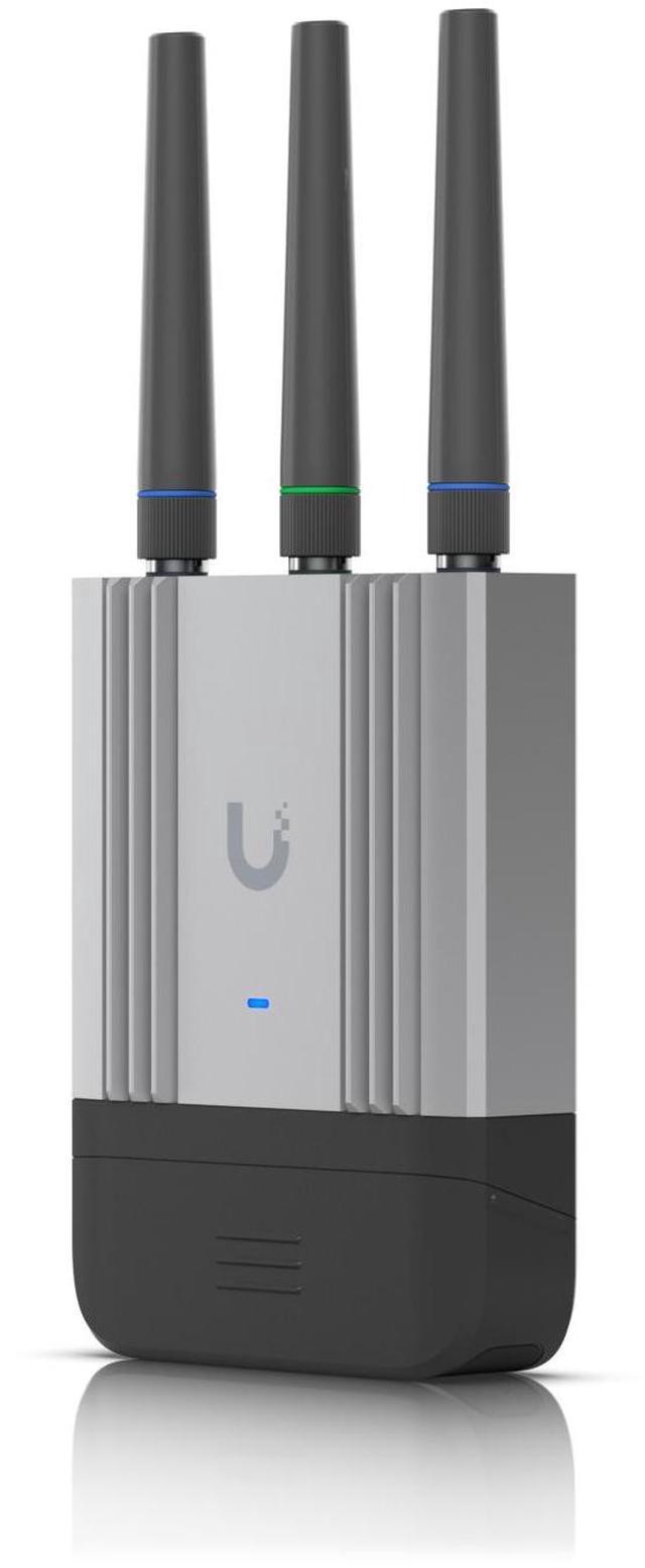 Alt view image 3 of 7 - Ubiquiti Mobile Router Industrial Wi-Fi 4 IEEE 802.11b/g/n Ethernet, Cellular Modem/Wireless Router - LTE - 4x External Antenna - 1x Network Port - 1x Broadband Port   UMR-Industrial-US