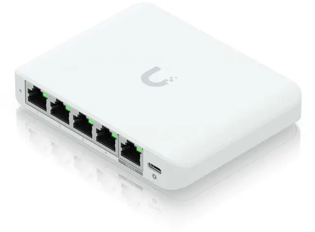 Main image of Ubiquiti Flex Mini 2.5G, 5-port 2.5G PoE Switch (USW-Flex-2.5G-5)