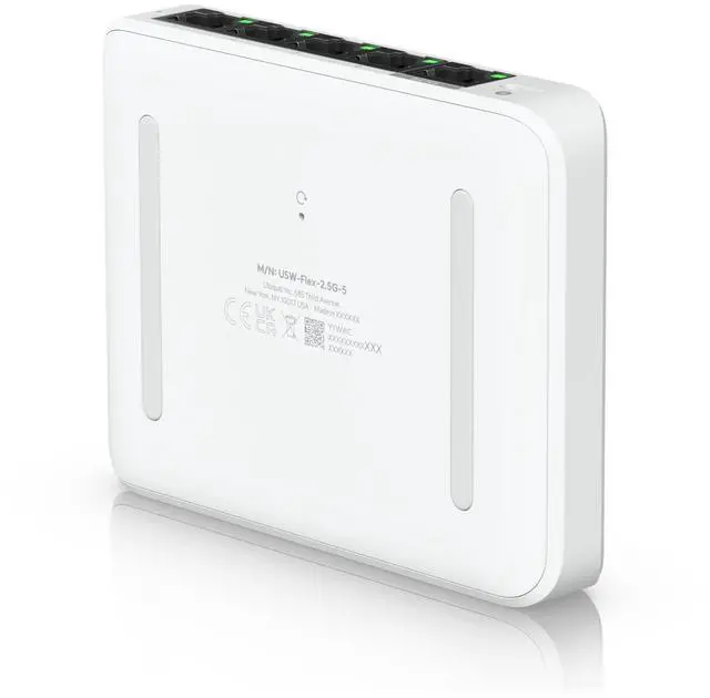 Alt view image 6 of 6 - Ubiquiti Flex Mini 2.5G, 5-port 2.5G PoE Switch (USW-Flex-2.5G-5)
