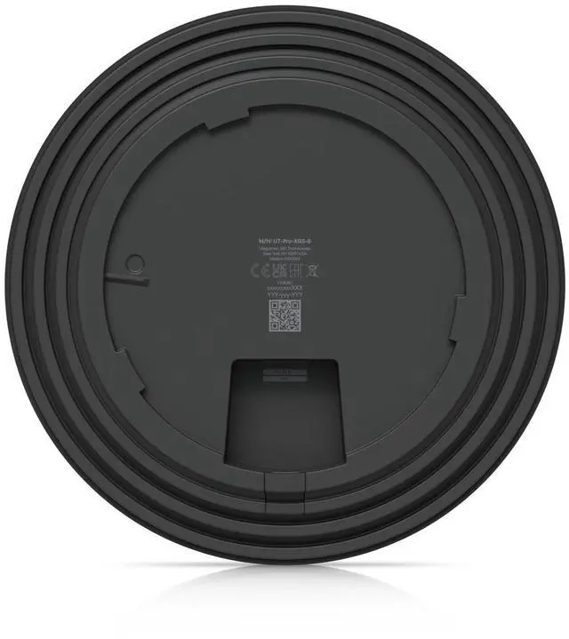 Alt view image 6 of 7 - Ubiquiti Networks U7 Pro XGS, Ceiling-mounted 8-stream WiFi 7 Access Point, Black (U7-Pro-XGS-B)