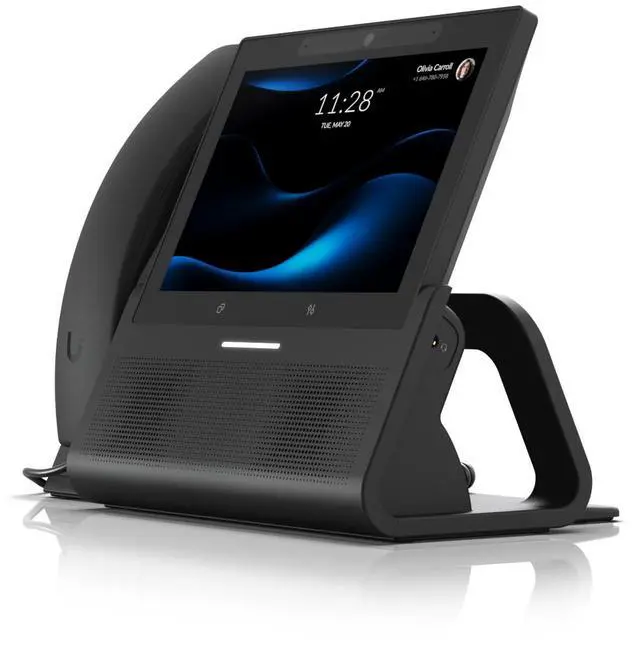 Alt view image 4 of 6 - Ubiquiti UniFi Talk G3 Touch Enterprise Phone - Black (UTP-G3-Touch-Enterprise)