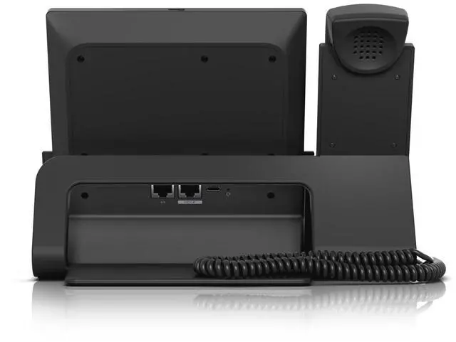 Alt view image 5 of 6 - Ubiquiti UniFi Talk G3 Touch Enterprise Phone - Black (UTP-G3-Touch-Enterprise)