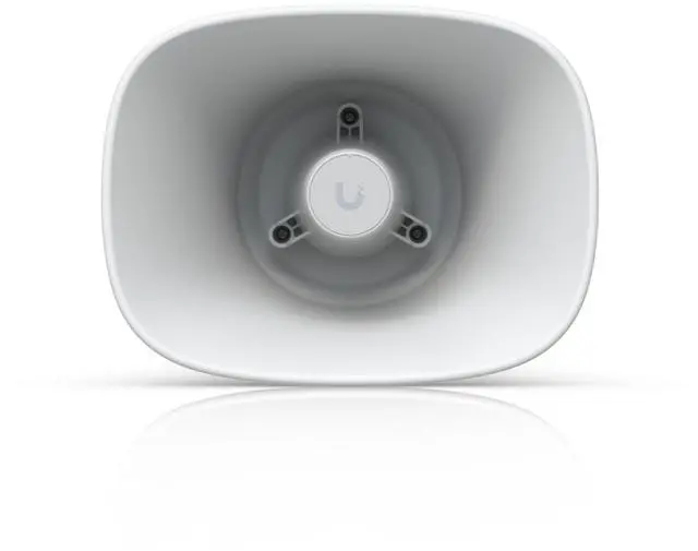 Alt view image 4 of 7 - Ubiquiti UniFi AI Horn Speaker - White (UP-AI-Horn-Speaker-W)