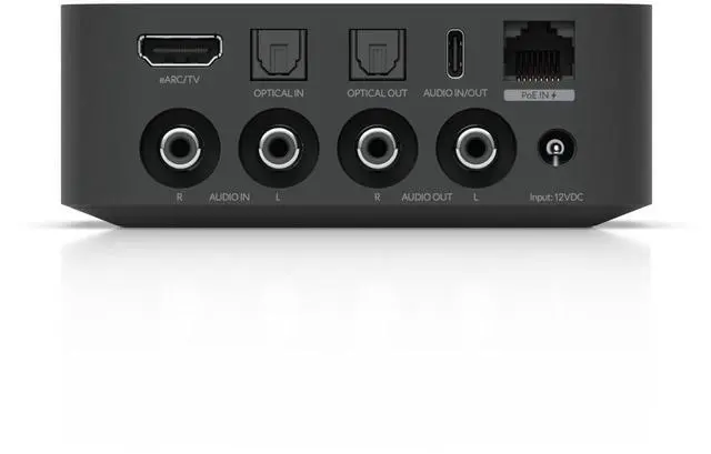 Alt view image 7 of 7 - Ubiquiti UniFi Ultra-Compact PoE Audio Port - Black (UPL-Port-B-US)