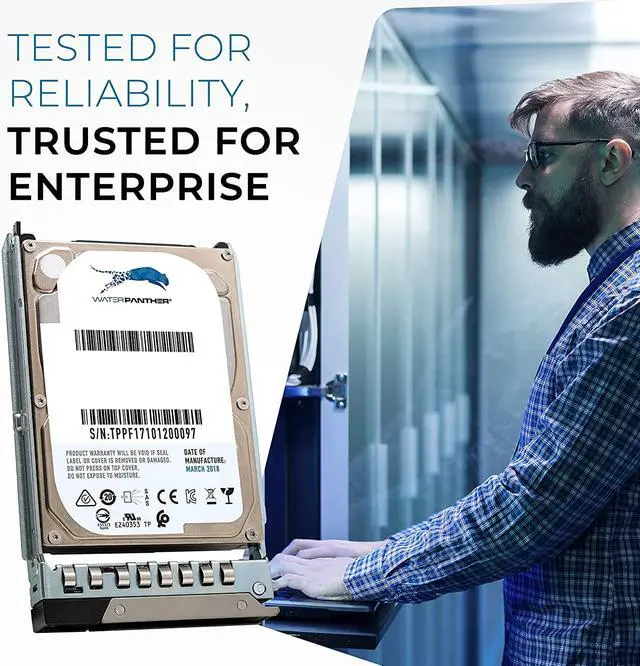 Alt view image 2 of 5 - WP 2.4TB 10K SAS 12Gb/s 2.5" HDD for Dell EMC PowerEdge Servers | Enterprise Drive in 14G Tray