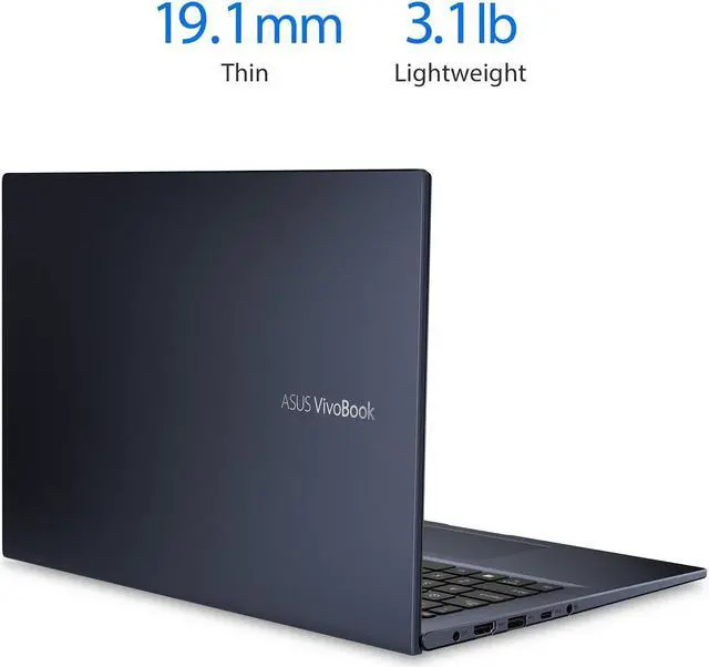 Alt view image 5 of 6 - Newest Asus VivoBook 14" FHD Premium Thin & Light Laptop (Google Classroom Compatible), AMD 2nd Gen Ryzen 5 3500U, 8GB RAM, 256GB PCIe SSD, Backlit Keyboard, Fingerprint Reader, Windows 10 Home
