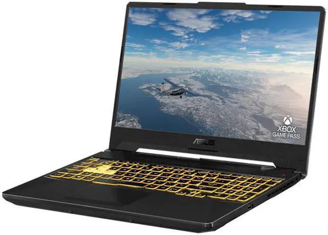 Alt view image 2 of 6 - 2021 Asus TUF F15 TUF506LU 15.6" FHD IPS 144Hz Premium Gaming Laptop, 10th Gen Intel 8-Core i7-10870H, 16GB RAM, 512GB PCIe SSD, NVIDIA GTX 1660Ti 6GB, RGB Backlit Keyboard, Windows 10