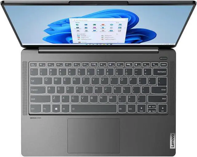 Alt view image 2 of 6 - Newest Lenovo IdeaPad 5 Pro 14" 2K (2240 x 1400) IPS Touchscreen Premium Laptop, AMD 6-core Ryzen 5 5600U upto 4.2GHz, 16GB RAM, 512GB PCIe SSD, Backlit Keyboard, Windows 11 Home, Gray
