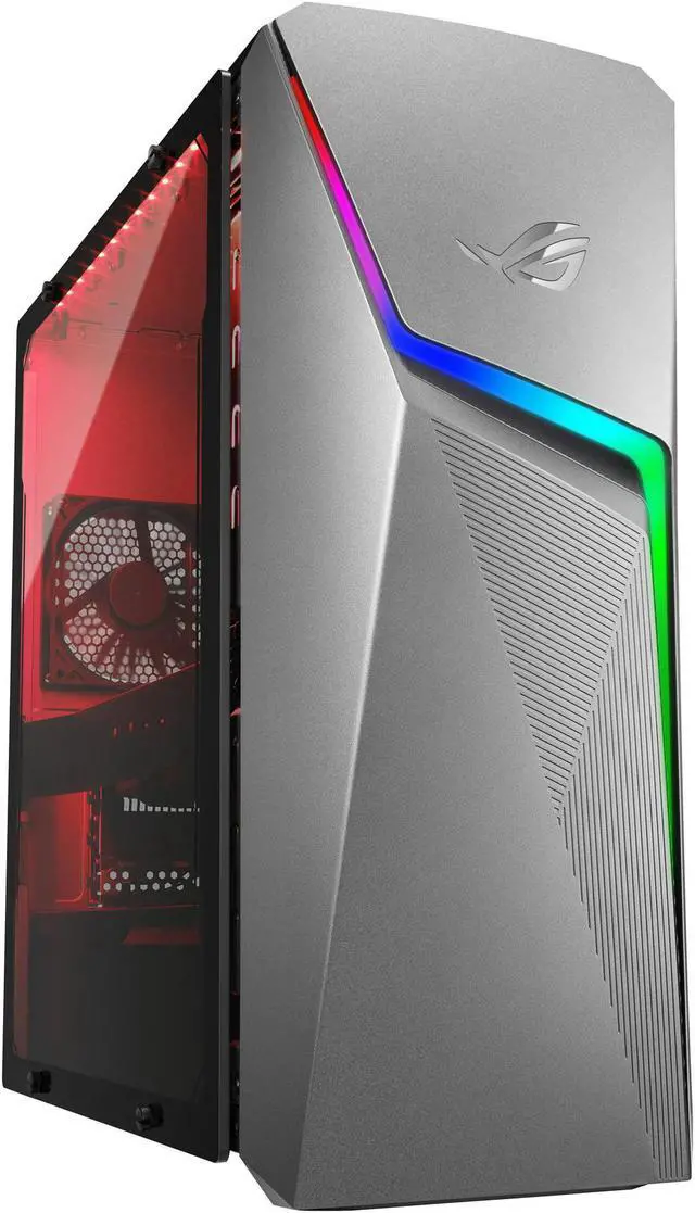 Main image of Newest Asus ROG Strix GL10 Premium Gaming Desktop, AMD 6-Core Ryzen 5 3600X upto 4.4GHz, 16GB RAM, 512GB PCIe SSD, NVIDIA GeForce GTX 1660Ti, Include: Keyboard & Mouse, Windows 10 Home