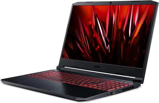 Alt view image 2 of 5 - 2022 Acer Nitro 5 AN515 15.6" FHD 144Hz IPS Premium Gaming Laptop, AMD 6-Cores Ryzen 5 5600H upto 4.2GHz, 32GB RAM, 2TB PCIe SSD, NVIDIA GeForce RTX 3060, Backlit KB, Windows 11 Home
