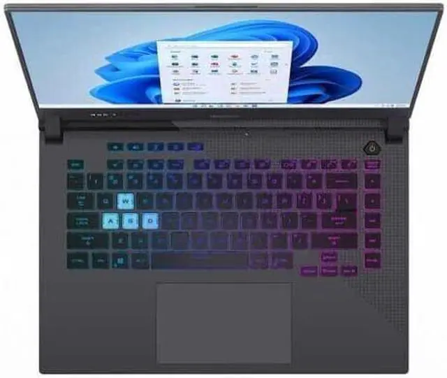 Alt view image 2 of 6 - 2023 Asus ROG Strix G15-US73 15.6" FHD IPS 144Hz Premium Gaming Laptop, AMD 8-Core Ryzen 7 4800H upto 4.2GHz, 16GB RAM, 512GB PCIe SSD, NVIDIA GeForce RTX 3060 6GB, RGB Keyboard, Windows 11 Home, Gray