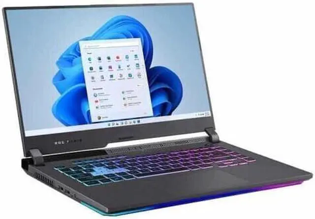 Alt view image 3 of 6 - 2023 Asus ROG Strix G15-US73 15.6" FHD IPS 144Hz Premium Gaming Laptop, AMD 8-Core Ryzen 7 4800H upto 4.2GHz, 16GB RAM, 512GB PCIe SSD, NVIDIA GeForce RTX 3060 6GB, RGB Keyboard, Windows 11 Home, Gray