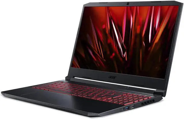 Alt view image 2 of 6 - Acer Nitro 5 15.6" FHD IPS 144Hz Premium Gaming Laptop, 11th Gen Intel 6-Core i5-11400H upto 4.5GHz, 32GB RAM, 512GB PCIe SSD, NVIDIA GeForce RTX 3050 Ti 4GB GDDR6, Backlit Keyboard, Windows 11 Home