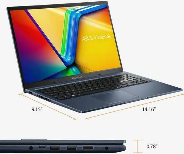 Alt view image 11 of 13 - ASUS Vivobook 15.6 Touch PC Laptop, Intel Core i7-1255U, 16GB, 512GB, Win 11 Home, F1502ZA-WH74
Notebook PC