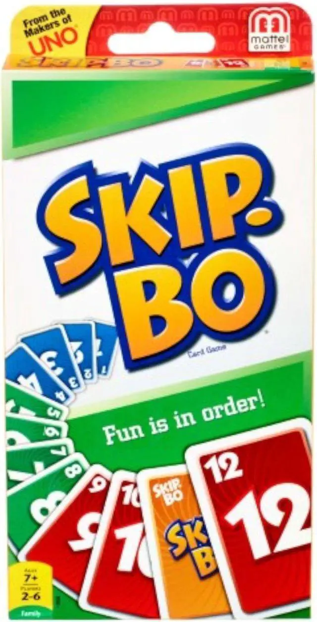 Alt view image 6 of 10 - Skip-Bo Card Game