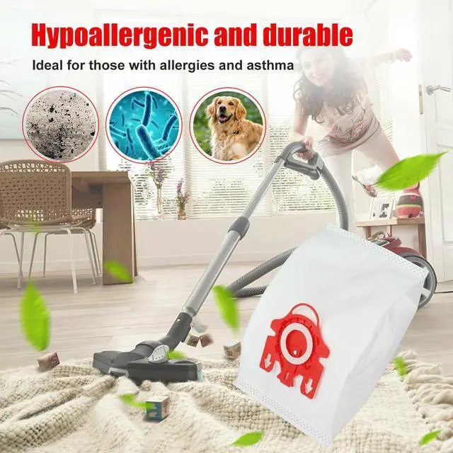 Alt view image 2 of 6 - 10Pcs Dust Filters Bags Efficiency For Miele FJM Synthetic Type Vacuum Cleaner