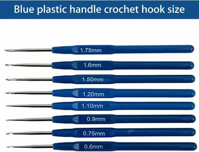 Alt view image 4 of 7 - 53Pcs Crochet Hooks Knitting Needles Knit Weave Craft Yarn Set Sewing Accessory