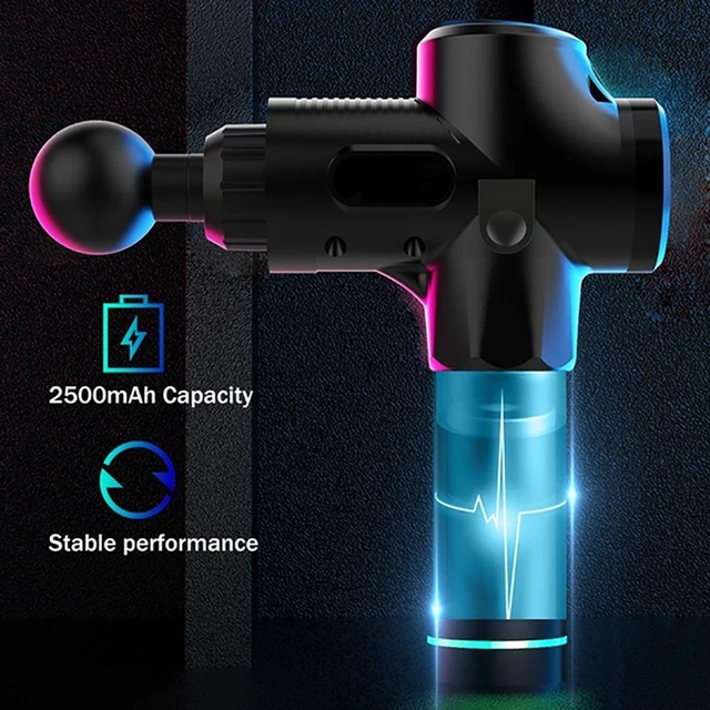 Alt view image 2 of 8 - Electric Muscle Massage Gun Fitness Exercise Muscle Relaxation Machine Deep Tissue Massager Therapy Gun Training Pain Relief