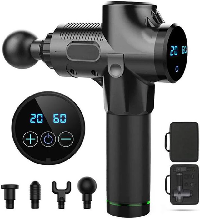 Main image of Electric Muscle Massage Gun Fitness Exercise Muscle Relaxation Machine Deep Tissue Massager Therapy Gun Training Pain Relief