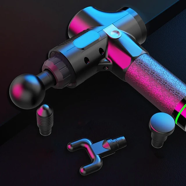 Alt view image 4 of 8 - Electric Muscle Massage Gun Fitness Exercise Muscle Relaxation Machine Deep Tissue Massager Therapy Gun Training Pain Relief