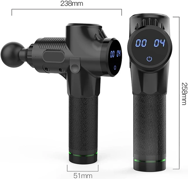 Alt view image 6 of 8 - Electric Muscle Massage Gun Fitness Exercise Muscle Relaxation Machine Deep Tissue Massager Therapy Gun Training Pain Relief