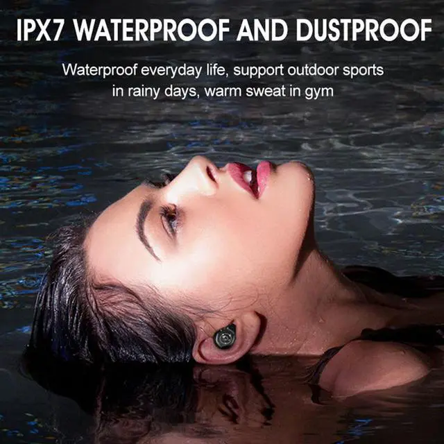 Alt view image 3 of 7 - Earphones Bluetooth Wireless Headphones Sport In Ear TWS Gaming Headset Noise Cancel True Wireless Earbuds with Mic for Iphone