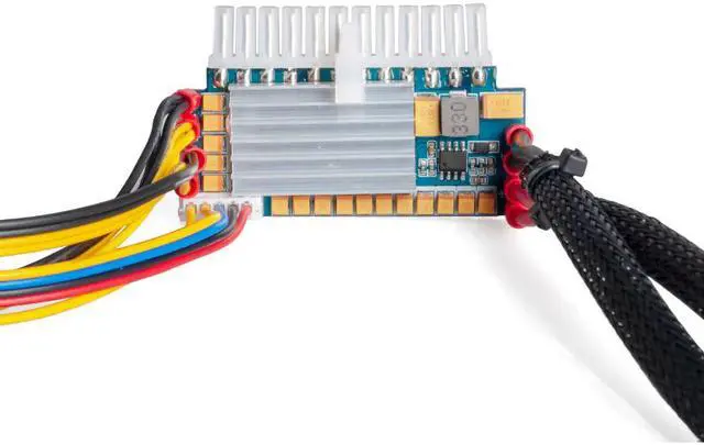 Alt view image 6 of 6 - RGEEK 450W 24Pin 12V UT1.5-4 Input Peak 450W Output Realan Mini ITX Pico PSU DC ATX PC Switch DC-DC ATX Power Supply