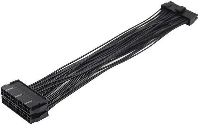 Alt view image 5 of 6 - 24 Pin 2-Way Dual PSU Power Supply Starting Cable for ATX Motherboard (30cm) for Mining
