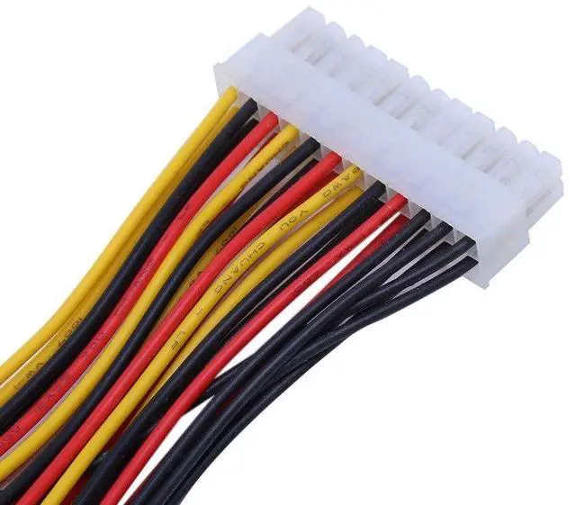 Alt view image 4 of 6 - 1PC ATX 20-Pin Male To 24-Pin Female Power Supply Adapter Cable For Laptop PC New
