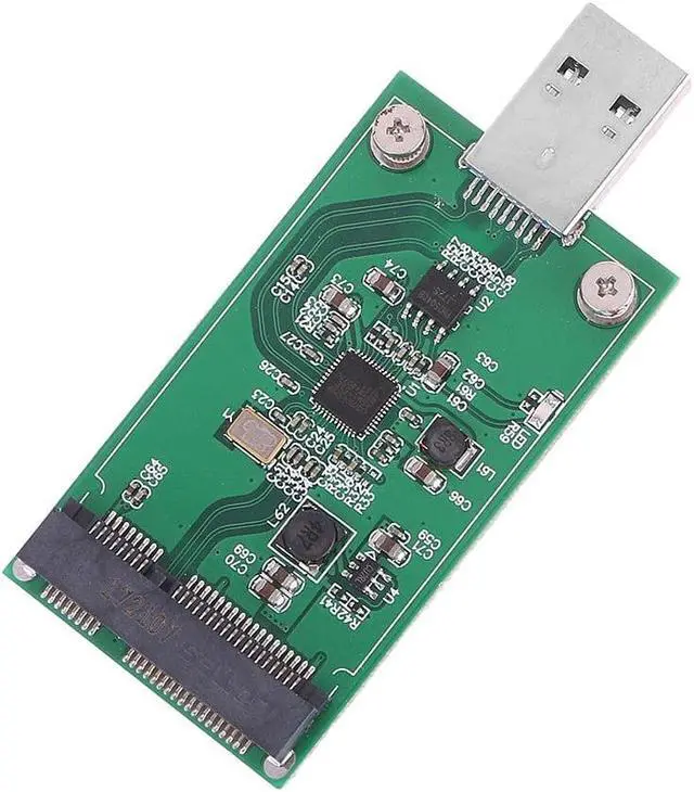 Alt view image 2 of 6 - NEW USB 3.0 to Mini PCIE mSATA SSD mSATA to USB 3.0 SSD don't need USB cable