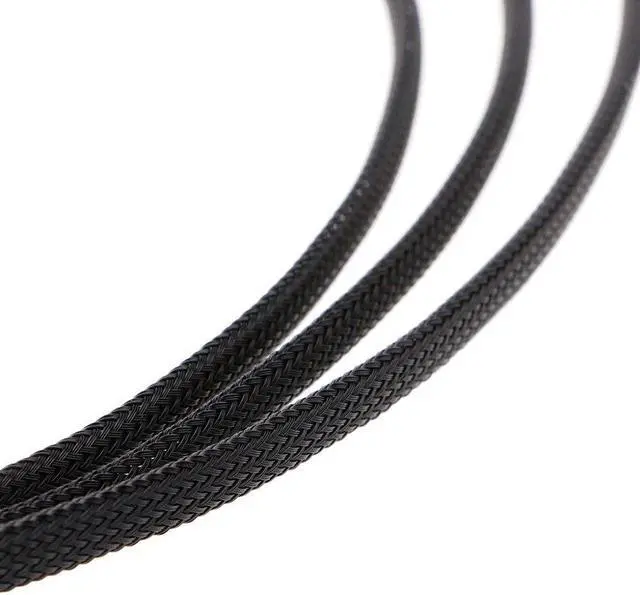 Alt view image 5 of 5 - 1 To 3 Way Y-Splitter Sleeved 4-Pin Molex Male To 3x 3-Pin/4-Pin PWM Fan Male Extension Connector Cable Adapter High Quality