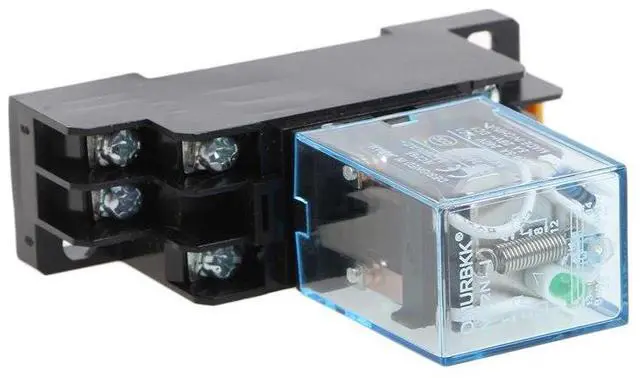 Alt view image 6 of 6 - 8 Pin MY2NJ Relay 24V DC Small Relay 5A DPDT Coil Mini East Electromagnetic Relay With Base Socket