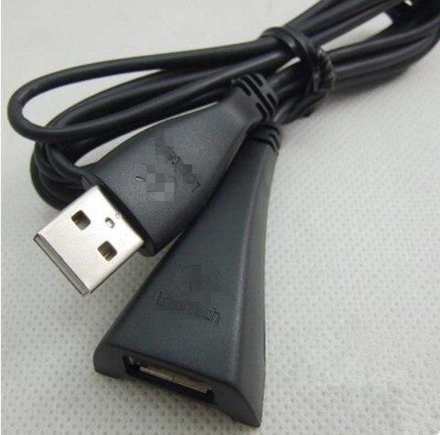 1pc Original usb extension cable for Logitech keyboard and USB line of copper 2.0 1.5 USB Cables - Newegg.com