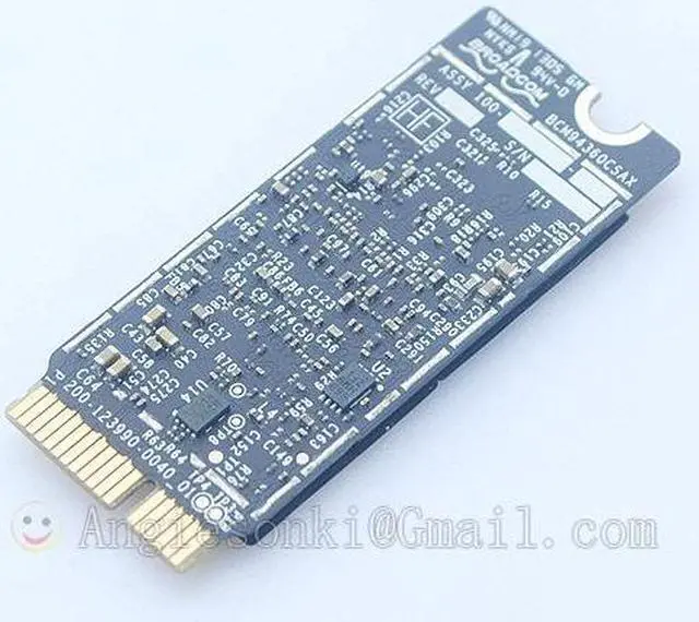Alt view image 3 of 3 - BCM94360CSAX BT Bluetooth 4.0 AirPort WiFi Card 802.11ac for Retina A1398 A1425 A1502 2012 2013 802.11ac 653-0029 ME866LL
