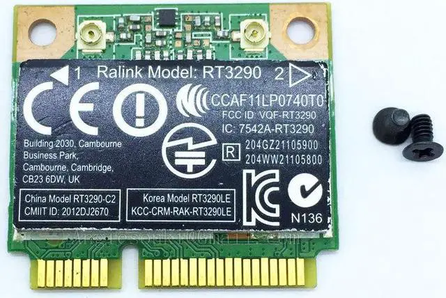 Main image of Wlan Card for Ralink RT3290 Mini PCI Express 150Mbps 802.11N Wireless WIFI Bluetooth BT N029tx Hp 690020-001 689215-001