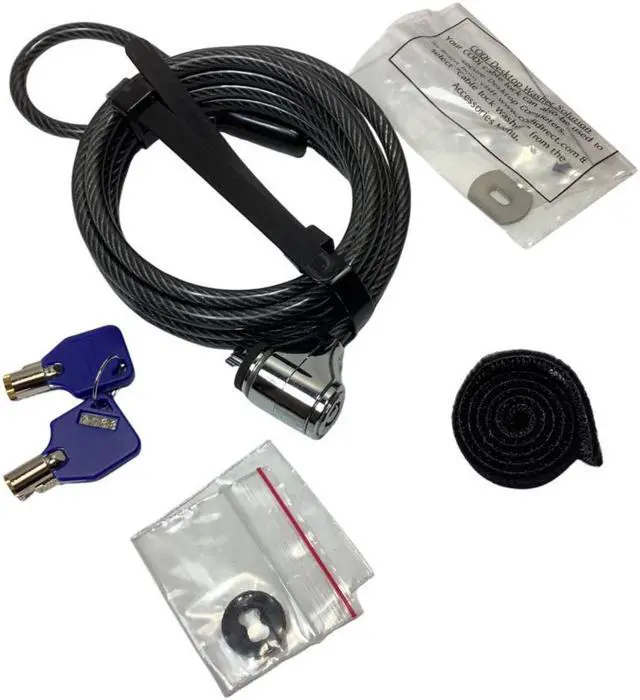 Alt view image 15 of 16 - Codi Key Cable Lock w/ Two Keys A02001
