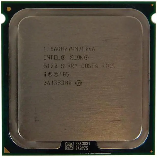 Alt view image 8 of 8 - INTEL Sl9Ry Xeon 5120 Dualcore 1.86Ghz 4Mb L2 Cache 1066Mhz Fsb Socketlga771 65Nm 65W Processor Only