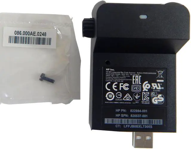Alt view image 2 of 2 - HP RP9 Integrated Bar Code Scanner Bottom 825537-001 822984-001 N3R60AA - OEM