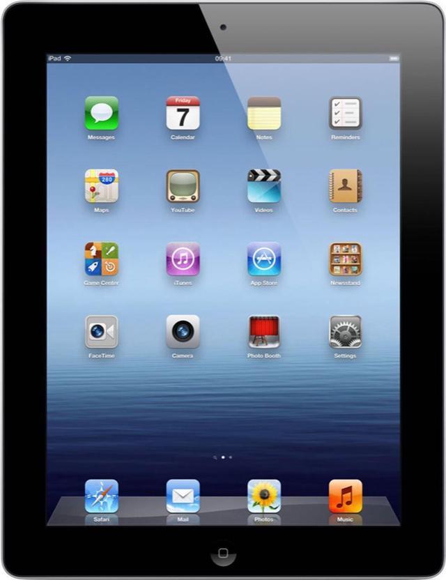 Apple iPad 4th Generation 16GB in Black - Unlocked newest