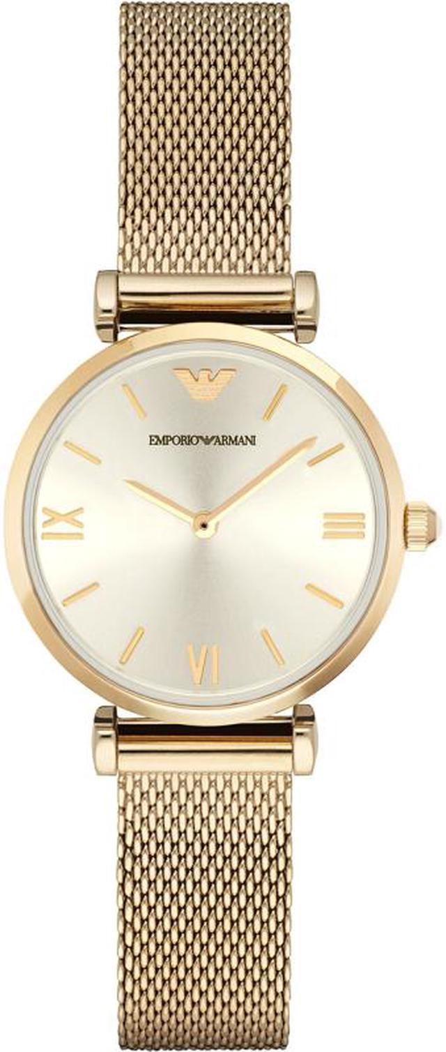 Armani ARMANI ladies watch elegant simple disc thin section