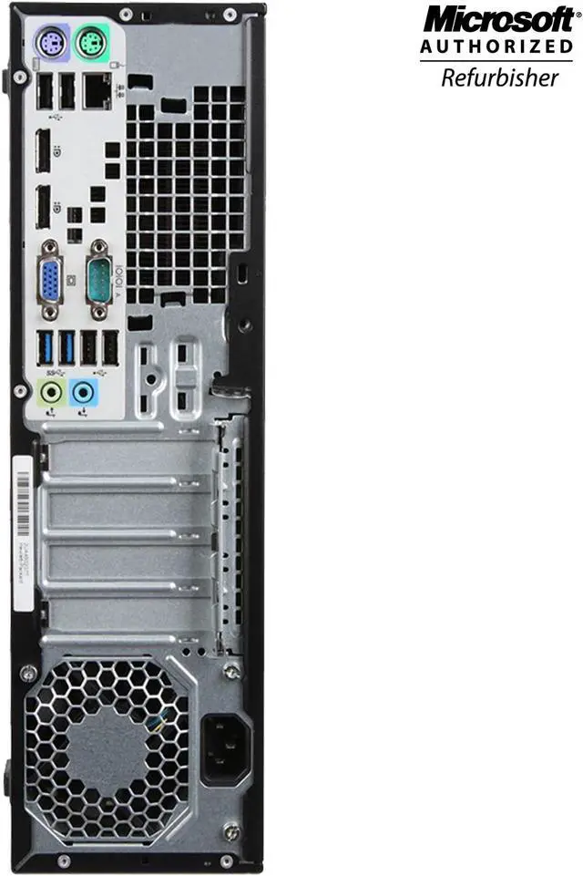Alt view image 2 of 2 - HP EliteDesk 705 G2 Small Form Factor (SFF) Computer / AMD 8GB NEW 256GB SSD  / Display port / Windows 10 Home With New Keyboard & Mouse Combo & Free WiFi Adapter