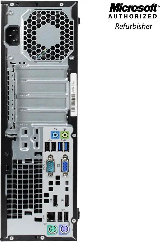 Alt view image 3 of 3 - Hp ProDesk 600 G1 SFF Desktop Computer Intel Core i5 4570 16GB 2TB HDD DVD Windows 10 Home New Free Keyboard, Mouse,Power cord,WiFi Adapter