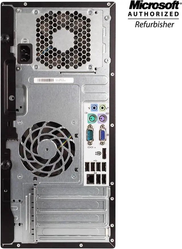 Alt view image 8 of 8 - Grade A- HP Compaq Elite 8300 Tower Desktop Computer Core i5 3rd Gen 3470 8GB RAM 500 GB HDD DVD Windows 10 Professional Free Keyboard & Mouse Combo