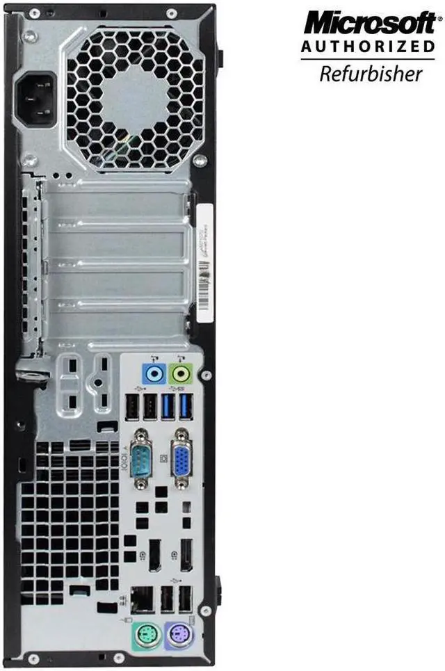 Alt view image 3 of 3 - Best for Office Purpose - HP ProDesk 600 G1 SFF Desktop Grade A PC Core i5 4th Gen 4570 @ 3.20Ghz 8GB RAM 500GB HDD New 20 "Tecnii Monitor USB 3.0 Win 10 Home New Keyboard & Mouse Combo -Full Set