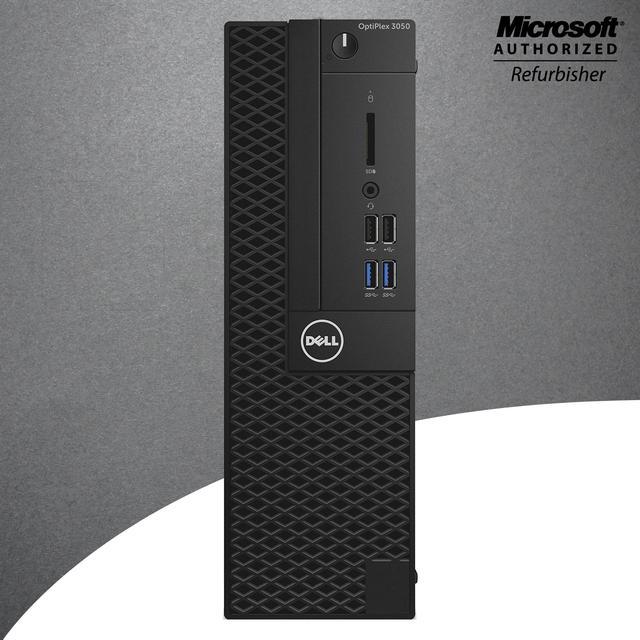 Refurbished: Dell Optiplex 3050 Small Form Factor (SFF) Desktop